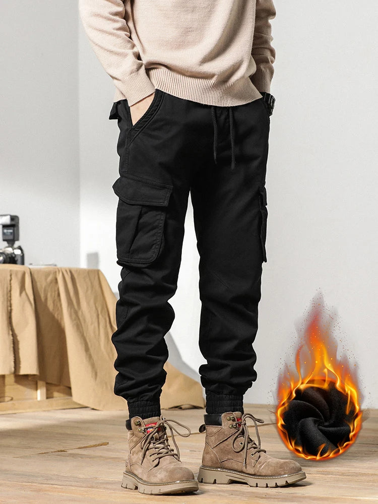 Men's Outdoor Cargo Joggers Relaxed Fit